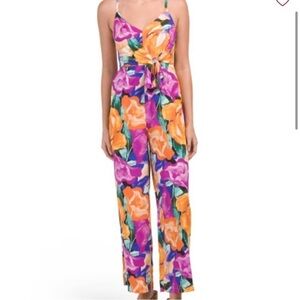 NWT Abel the Label tropical print jumpsuit